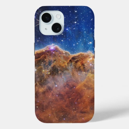 Cosmic Cliffs in the Carina Nebula iPhone 15 Case
