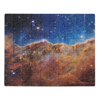 Cosmic Cliffs In The Carina Nebula Jigsaw Puzzle by SpacePhotography at Zazzle