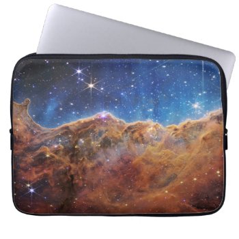 Cosmic Cliffs In The Carina Nebula Laptop Sleeve by SpacePhotography at Zazzle
