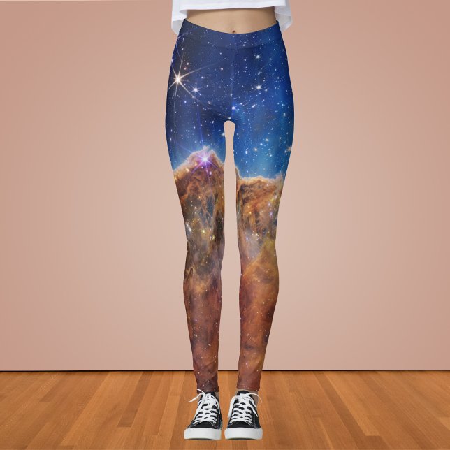 Cosmic Cliffs in the Carina Nebula  Leggings (Creator Uploaded)