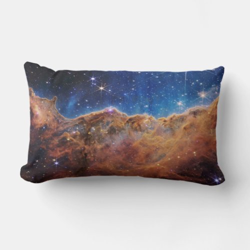 Cosmic Cliffs in the Carina Nebula Lumbar Pillow