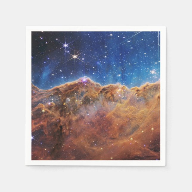 Cosmic Cliffs in the Carina Nebula Napkins (Front)