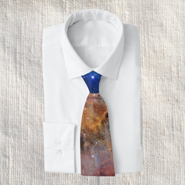 Cosmic Cliffs in the Carina Nebula Neck Tie (Creator Uploaded)