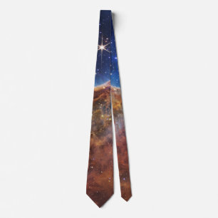 Cosmic Cliffs in the Carina Nebula Neck Tie