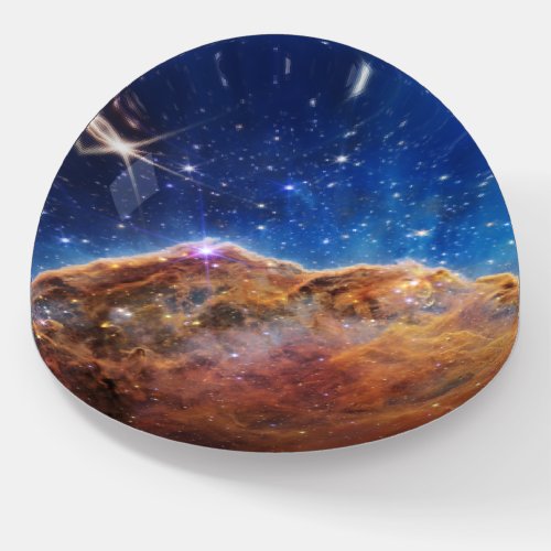 Cosmic Cliffs in the Carina Nebula Paperweight