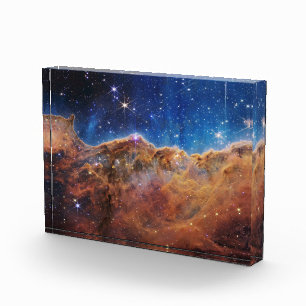 Cosmic Cliffs in the Carina Nebula Photo Block