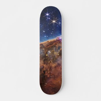 Cosmic Cliffs In The Carina Nebula Skateboard by SpacePhotography at Zazzle