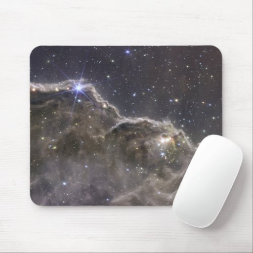 Cosmic Cliffs of the Carina Nebula  JWST Mouse Pad