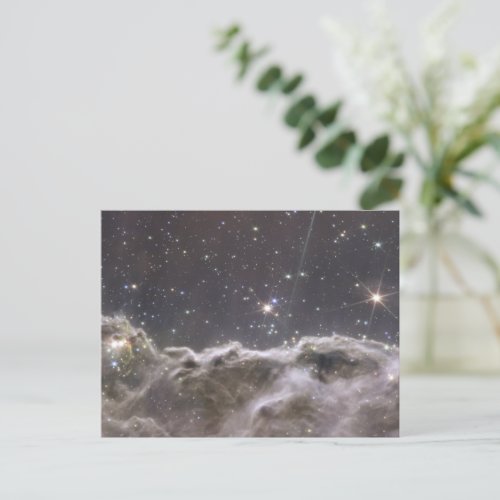 Cosmic Cliffs of the Carina Nebula  JWST Postcard