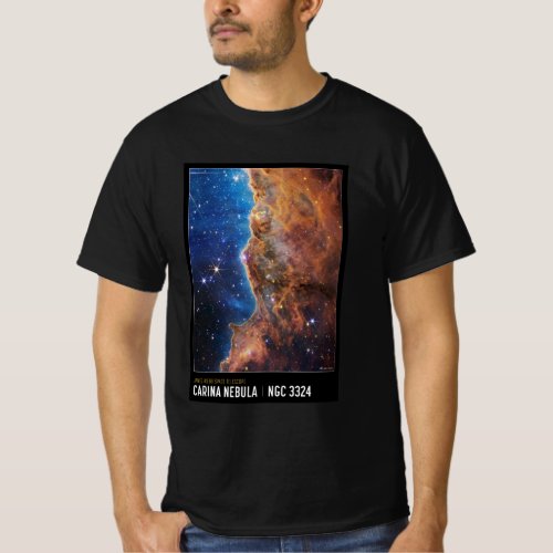 Cosmic Cliffs T_Shirt James Webb NASA_Inspired  T_Shirt