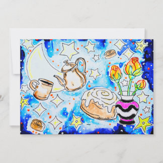 Cosmic Coffee Note Card