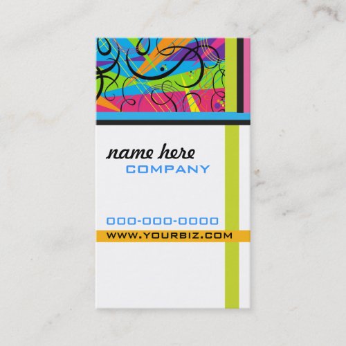 Cosmic Colors Business Card