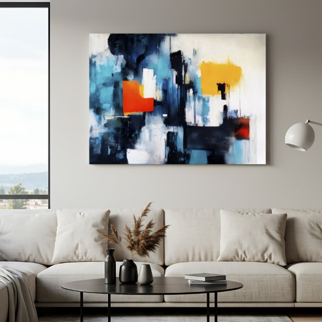 Cosmic Colors Canvas Print (Creator Uploaded)