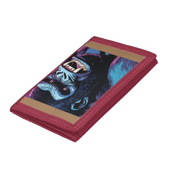 "Cosmic Comfort: Luxe Blanket Collection" Trifold Wallet (Bottom)