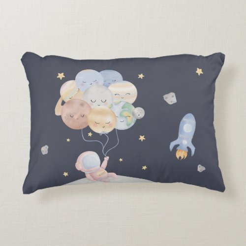 Cosmic Comfort Solar System Pillow