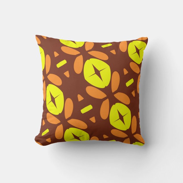 Cosmic Confetti Throw Pillow (Front)