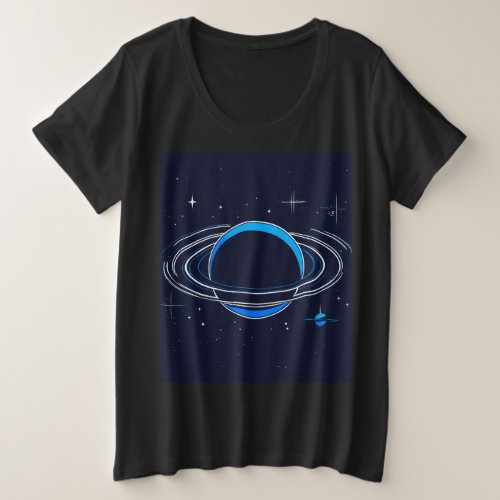 Cosmic Constellation Tees Explore the Universe in Plus Size T_Shirt