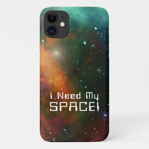 Cosmic Cosmos Space Quote iPhone 11 Case