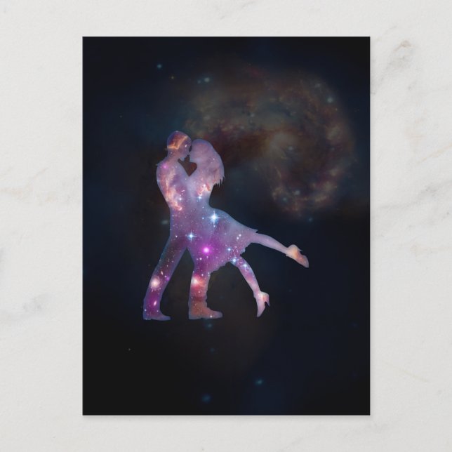Cosmic Couple Postcard (Front)