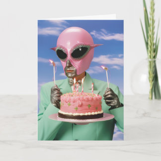Cosmic Couture Birthday Card
