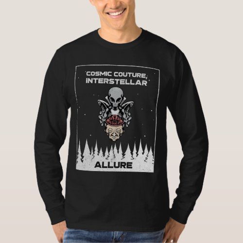 Cosmic couture interstellar allure	 T_Shirt