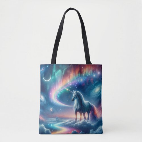 Cosmic Creation Unicorn Tote Bag