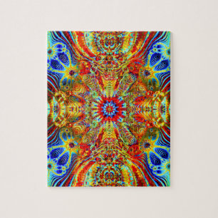 Cosmic Creatrip2 - Psychedelic trippy design Jigsaw Puzzle