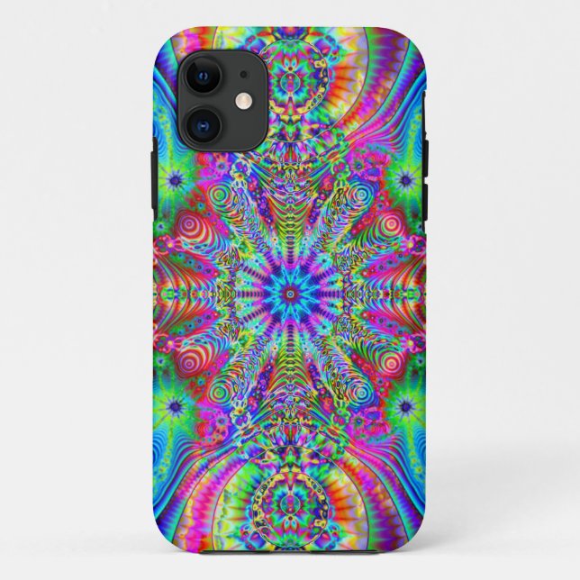 Cosmic Creatrip - Psychedelic trippy design Case-Mate iPhone Case (Back)