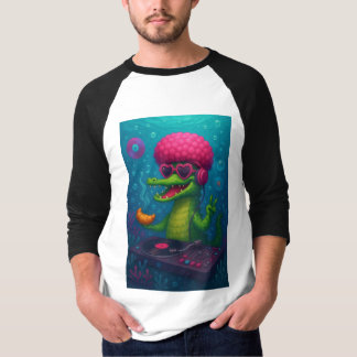 Cosmic crocodile shirt