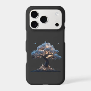 Cosmic Crystal Tree Art – Dreamy Nature Design iPhone 17 Pro Case