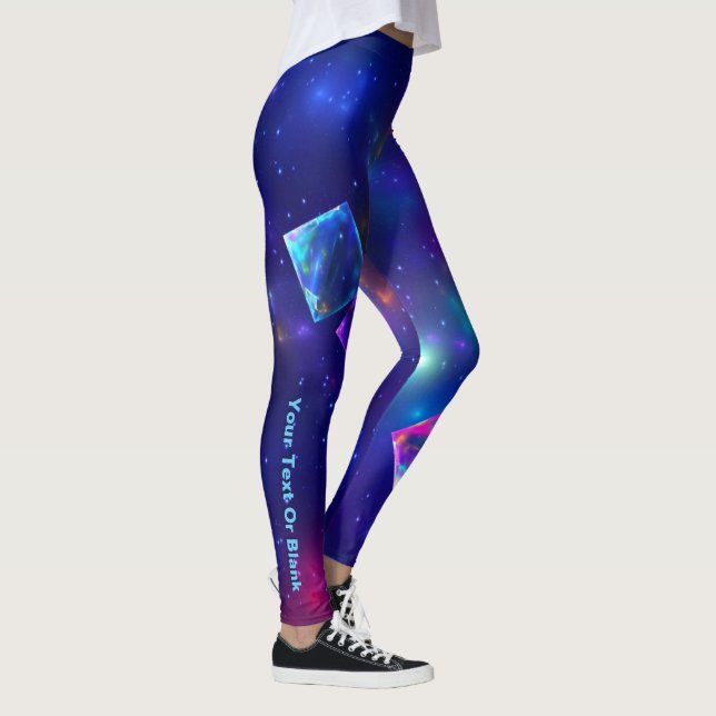 Cosmic Cubes Leggings (Right)