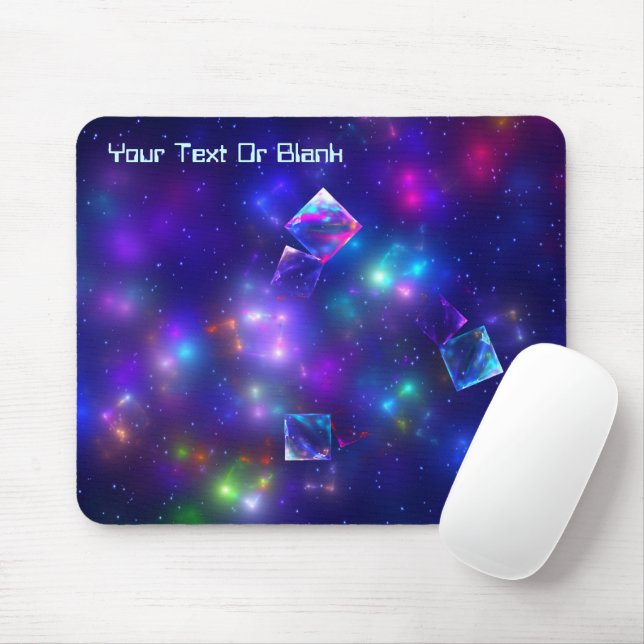 Cosmic Cubes Mouse Pad (With Mouse)