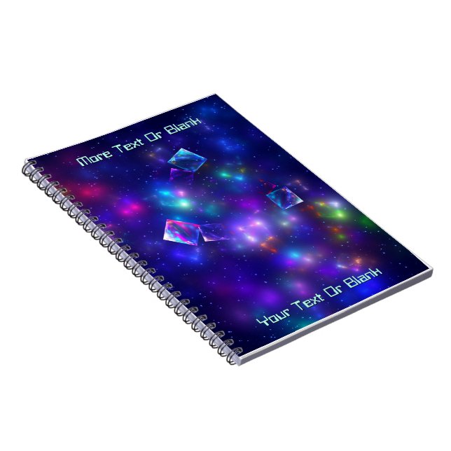 Cosmic Cubes Notebook (Right Side)