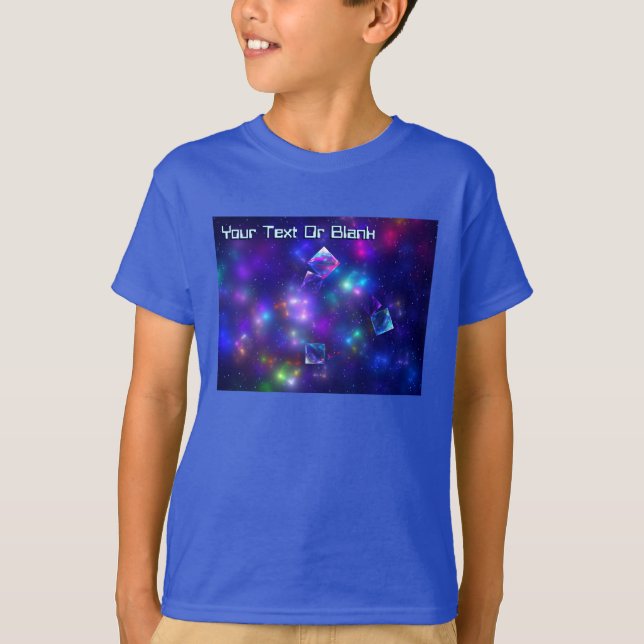 Cosmic Cubes T-Shirt (Front)