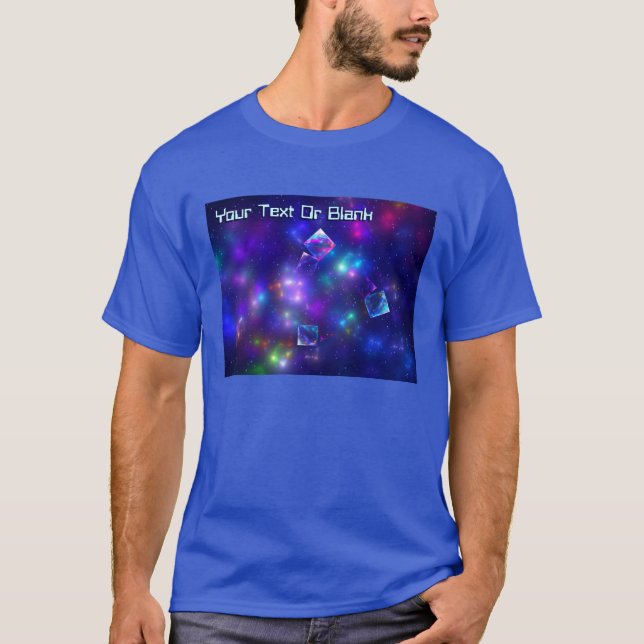 Cosmic Cubes T-Shirt (Front)