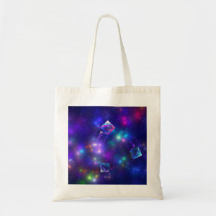 Cosmic Cubes Tote Bag
