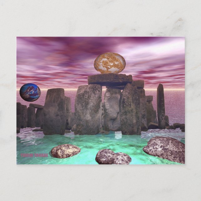 Cosmic Dance 3 Postcard (Front)