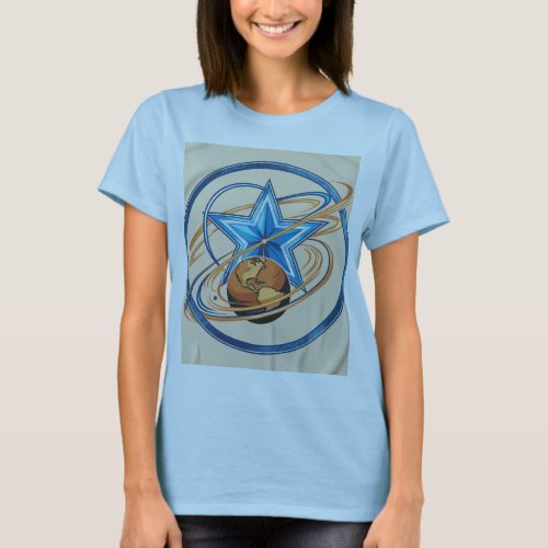 Cosmic Dance Gravity in Motion T_Shirt