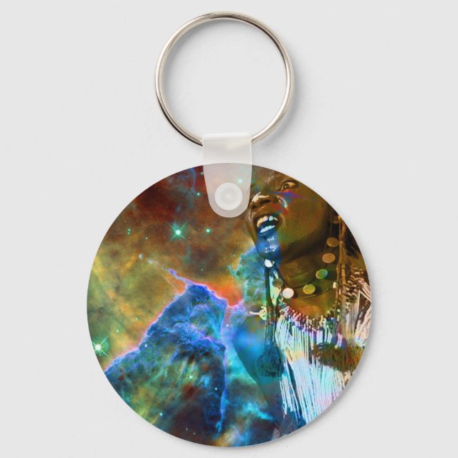 Cosmic Dance Keychain (Front)