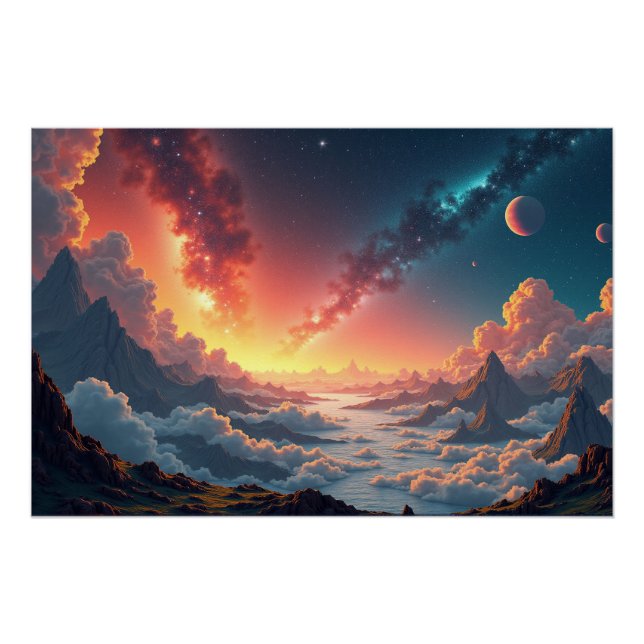 Cosmic Dawn Poster (Front)