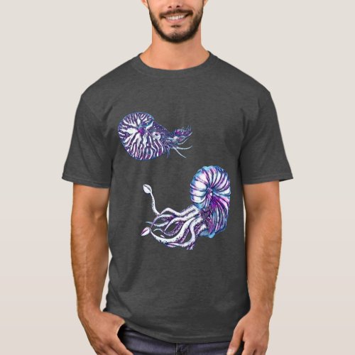 Cosmic Deep Sea Creatures T_Shirt
