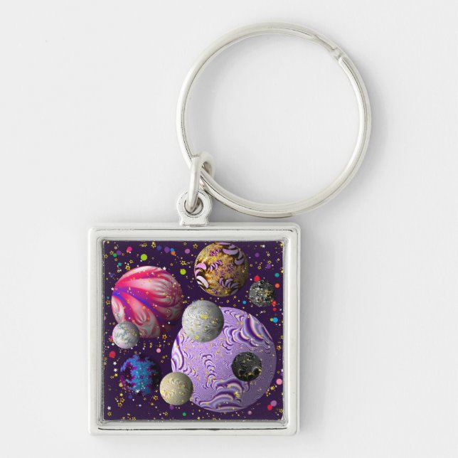 Cosmic Delight Keychain (Front)