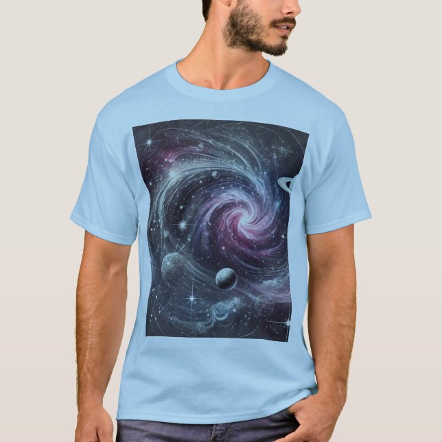  Cosmic Designs for Space and Astrology Fans T-Shirt (Front)