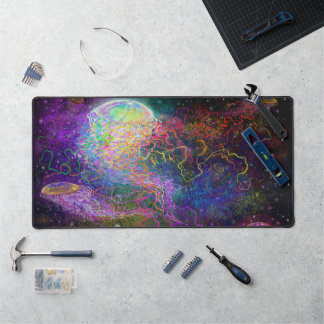 cosmic desk mat