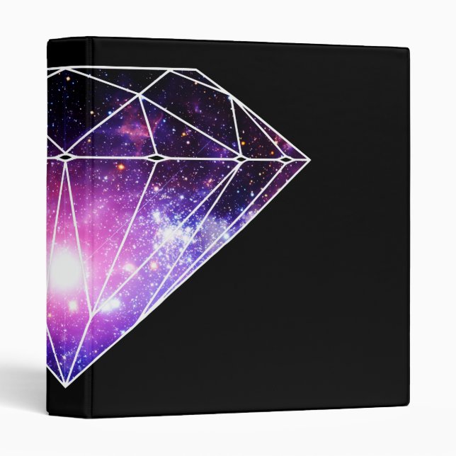Cosmic diamond 3 ring binder (Front/Spine)