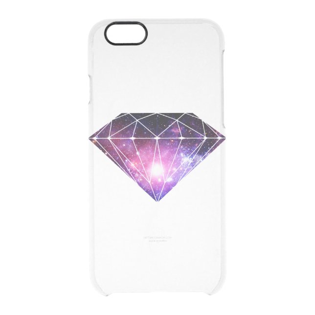 Cosmic diamond uncommon iPhone case (Back)