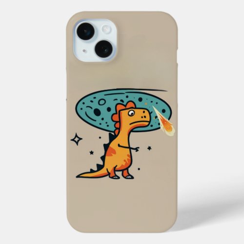  Cosmic Dino Space Snack Phone Case 
