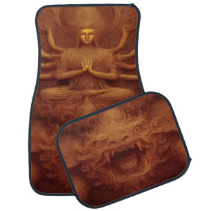 Cosmic Dragon  Car Floor Mat