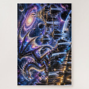 Cosmic Dragon – Galaxy Kingdom Jigsaw Puzzle