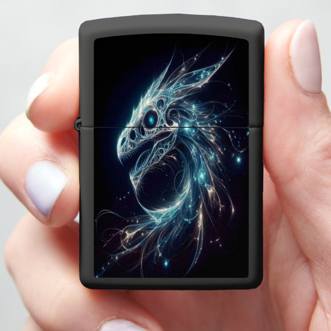 Cosmic Dragon's Gaze Zippo Lighter (In Hand)